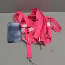 12 Pack Breakaway Bright Hot Pink Lanyard with Thick ID Badges Holder for Adult, School, Work (Neon Hot Pink,12Pack)