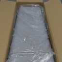 Sooyee 3 Pack Bathroom Trash Can with Lid 14L / 3.7 Gallon Slim Trash Can with Pop-Up Lid, Waste Basket for Bathroom,Powder Room,Bedroom,Kitchen,Craft Room,Office,Grey