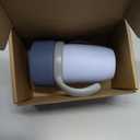 Stainless Steel Straw Sippy Cup for Toddlers 1-3 Years Old, Insulated Toddler Water Bottle Baby Training Tumbler with Handles, 8oz Kids Straw Cups for Travel, Daycare & At Home, Blue