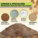 DUSPRO Recycle Premium 4-in-1 Mushroom Substrate Mix with Coco Coir, Zeolite, Gypsum & Vermiculite  Ideal Mushroom Growing Mix for Gardening, Moisture Retention, pH Balance & Ready to Use Mixture 8QT