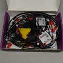 Dreamcolor Acrylic Interior Car LED Strip Light with Wireless APP, RGB 18 in 1 with 175 inches 593 LEDs Fiber Optic Strip Lights for Car, Dynamic Chasing Music Sync Neon Car Ambient Lighting Kits