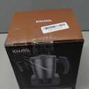 KHAVA 5-in-1 Electric Milk Frother and Steamer, Hot Cold Foam Maker & Milk Heater, Automatic Milk Warmer for Coffee, Latte, Hot Chocolate, 17oz Stainless Steel Pitcher Detachable for Dishwasher Safe