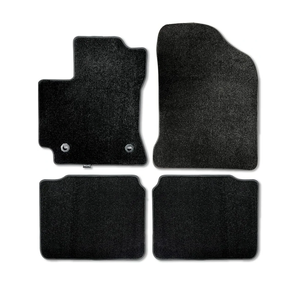 Floor Mats for Toyota Corolla 2012 2013 2014 2015 2016 2017 2018 - Custom 3D Fit - 1st and 2nd Row Set - Rubber Anti-Slip Backing - Heavy Duty 22oz Carpet Mat - All Weather Car Liner Floormats