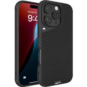 Mous for iPhone 16 Pro Case MagSafe Compatible - Limitless 6.0 - Carbon Fibre - Protective Shockproof Phone Cover Mous for iPhone 16 Pro Case MagSafe Compatible - Limitless 6.0 - Carbon Fibre - Protective Shockproof Phone Cover