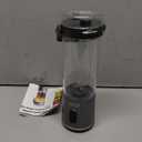 Portable Personal Electric USB Juicer600ML Mini Blender Portable Blender For Shakes and Smoothies juice12 Blades Great for MixingCompactConvenient and Versatile (grey)