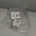 Makeup Organizer with Drawers, Stackable Cosmetics Organizer, Large Make Up Organizer Storage Box, Ideal for Bathroom Countertop and Desk (1 x Drawer, Clear)