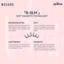 WOSADOZootopia1 Soft Magnetic Eyelashes Kit with Applicator, Disney [Judy] 21.5mm Reusable Glue-free Wispy Magnetic Lashes, Cruelty-free False Lashes, Waterproof, Lightweight, Suit for Heavy Makeup