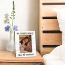 Beliran Memaw Gifts Picture Frame 5x7, Grandma Photo Frame, Christmas Mothers Day Birthday Gifts for Memaws, My Favorite People Call Me Memaw Wooden Picture Photo Frames for Desk Home Room Decor