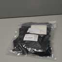 RUBFAC Black Balloons Different Sizes 105pcs 5/10/12/18 Inches for Garland Arch, Premium Party Latex Balloons for Halloween Birthday Wedding Holiday Black History Month Party Decorations