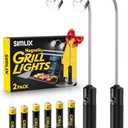 SIMLIX Grill Light Gifts for Men: 2 Pack LED Barbecue Lights for Outdoor Grill, Unique Grilling Gifts for Husband Dad Mens Gifts for Father Day - Smoker Grilling Accessories for Night BBQ