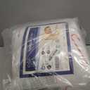 Quilt Set Full/Queen Size - Christmas Quilts - 3 Piece Lightweight Comforter Set with 2 Pillow Shams - Coverlet Blanket for All Seasons - Xmas Festive Winter Holiday Bedspread - Candy Canes, 98 x 90