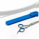 Hair Cutting Scissors, Hair Cutting Kit Women, DIY Home Hair Cutting Tools for Bangs Cutter, Layers, and Split Ends, Scissors for Cutting Baby Hair(Set of 3) Color Blue