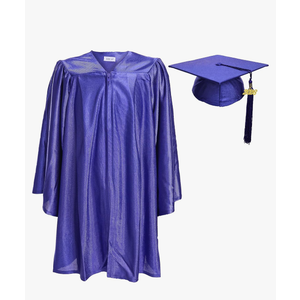 Newrara Unisex Shiny Kindergarten Graduation Gown Cap with Tassel 2025 27