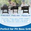 SafBbcue Grill Grates Replacement for Pit Boss Pro 1000 Grill Parts, Sportsman 1000 Pellet Smoker Grills, Pitboss Austin XL, Rancher XL,1000 XL Accessories, Louisiana LG1100 Grill Parts Grates