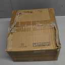 ANWIO Small Crystal Semi Flush Mount Ceiling Light Fixture, Black Chandelier Hallway Light Fixtures, Modern Crystal Entryway Light Fixture for Corridor Closet Foyer Bathroom Kitchen, E26, 9inch