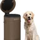 Dog Poop Trash Can Outside Odor Control, 3.1 Gallon, Waterproof