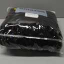 VANSOFY Recliner Chair Covers, 4-Pieces Stretch Recliner Cover Jacquard Soft Reclining Chair Slipcover Furniture Protector with Elastic Bottom for Lazy Boy Recliner(Black) (1 Seat-Standard)