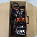 YIHUA 926 III 60W LED Display Soldering Iron Station Kit w 2 Helping Hands, 6 Extra Iron Tips, Roll of Lead-Free Solder, Solder Sucker, S/S Tweezers, C/F Conversion, Auto Sleep & Calibration Support (Orange)