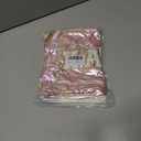 Hiroyuki Iridescent Makeup Bag, 14 inches Cosmetic Bag, Large Capacity Travel Pouch (Hair, Pink)