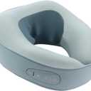 Portable Electric Neck Massager Pillow Shiatsu Shoulder Massager, Neck Tension for Pain Relief with Soothing Heat for Traveling, Home, Airplane, Office (Color : C)