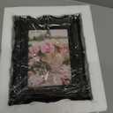 PHAREGE 5x7 Vintage Picture Frame Black, 5 by 7 Ornate Antique Picture Frame for Wedding, Retro Photo Frame Displays Horizontally or Vertically On Tabletop