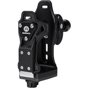 Extra Large Motorcycle Cup Holder Anti Theft, Mathtoxyz Bike Water Bottle Holder 1.95  3.6 inch Universal Size Handlebar Drink Holder Cage for Moto Bicycle, Boat, Scooter, Stroller, Wheelchair