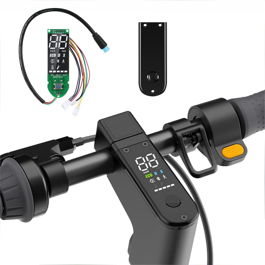 Yungeln Upgrade Dashboard Cover Replacement Circuit Board Compatible for Segway Ninebot Max G30 Electric Scooter Parts Accessories