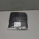 2 x Loritta Womens Leg Warmers Winter Warm Knit Long Boot Socks Slouch Knee High 80s for Party (B7-2 Pairs(black+dark Grey))