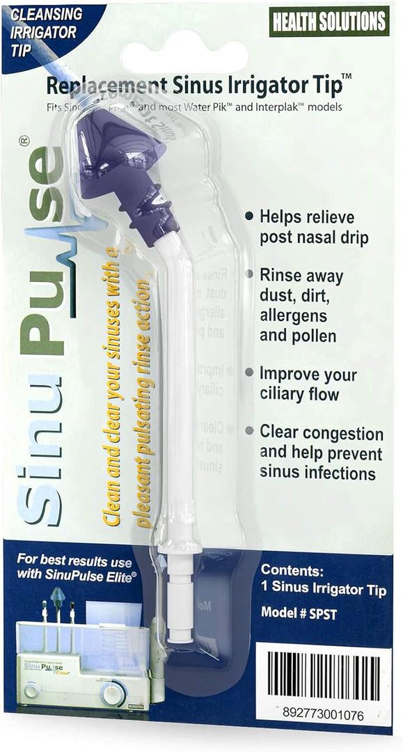 Sinupulse Elite Replacement Sinus Irrigator Tip (1 Count (Pack of 1)