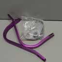 Aluminum Motorcycle Handguard Protector Black Blue For 23-28mm Left Right Handlebar Riding Bracket For Dirt Bike Cruiser Scooter (Purple)