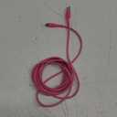 Wireless Gear USB to USB-C Cable - Pink & White, 10 ft