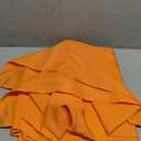 Plain Solid Cotton Lawn 5-Yards 44" inches Wide Cut Fabric Solid Dyed Material DIY Craft (72 x 44 inches, Orange)