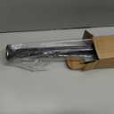 Ivilon Tension Curtain Rod - Spring Tension Rod for Windows or Shower, 36 to 54 Inch. Black