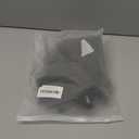 Dog Winter Coat Reflective Water-Resistant Jacket, Fleece Lined Windproof Puppy Coat with Back Zipper & D-Ring, Cold Weather Dog Coats for Small Medium Dogs (M, Black)