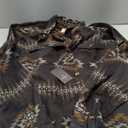 Dubinik Mens Flannel Shirt Long Sleeve Button Down Plaid All Cotton Soft Brushed Flannel Shirt for Men Utility Casual Shirt (X-Large, Aztec Brown)