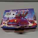 Christmas Reindeer Antlers Car Decoration Kit, LED Multicolor Lights Nose Vehicle with Jingle Bells Rudolph, Auto Holiday Accessories for SUV Van Truck Decor