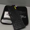 Foldable Keyboard and Mouse, Samsers Folding Bluetooth Keyboard Combo, 2.4G + BT5.0 x 2, Full-Size Portable Travel Keyboard & USB-C Rechargeable Wireless Mouse for iOS Android Windows Mac OS