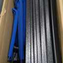 HABUTWAY 45''H Metal Small Animal Cages, Rolling Chinchilla Cage with Removable Ramps, Lagre Critter Nation Cage for Chinchillas/Guinea Pigs/Rabbit, Ferret Cages with Hammock & 4 Tiers, Black (Medium)