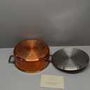 Martha by Martha Stewart 6-Quart Stainless Steel Shallow Stock Pot w/Lid - Copper Exterior/Satin Interior (6 Quarts)