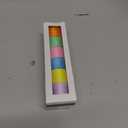 Mr. Pen- Satin Ribbon, 6 Rolls, 1 Inch, 5 Yards/Roll, Colorful Satin Ribbon 1 Inch