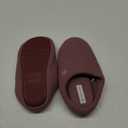 FANTURE nisex Men's Women's Memory Foam Slippers Comfort Cotton-Blend Closed Toe House Shoes Indoor Scuff-U419WMT029-2024-0606, Size 6.5-7