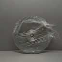 18.9 inch Glass Turntable Dining Table Large Lazy Susan Round Serving Plate Tabletop Rotating Tray with Swivel Assist System Silent & Smooth Spin (48cm / 18.9in)