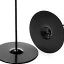 Tosnail 12 Pack 12" Tall Table Number Holders, Place Card Holder Picture and Photo Display Stands, Reserved Table Sign Holder for Centerpiece, Food Sign, Memo Note, Wedding Party Table Setting - Black