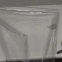 40 inch Clear Round Table Cover Protector, 2.0mm Thick Plastic Desk Protector Mat, Round Waterproof Oil Proof PVC Desk Cover, Vinyl Placemats for Circle Desktop, Night Stand, Coffee Sofa Table