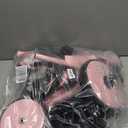 RIDYEE 5in1 Toddler Tricycle for Ages 1.5–3, Parent Steering Push Trike, ToolFree Convertible to Balance Bike, Safety Belt, Removable Backrest and Footrest, RideOn Toy for Boys & Girls, Pink