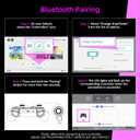 NexiGo Wireless Controller (No Deadzone) for Switch 2 and Switch, Bluetooth Controllers for Nintendo Switch with Vibration, Motion, Turbo and LED Light (Cosmic Nebula)