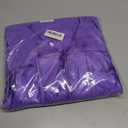 Newrara Adult Shiny Graduation Cap and Gown Tassel Set for High School & Bachelor (54, Purple)