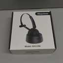 Mopchnic Bluetooth Headset, Wireless Headphone with AI Noise-Canceling Microphone On Ear Wireless Headset with USB Dongle for Computer Office (Black)