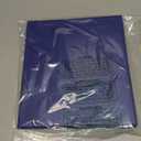 Easel Ring Binders - Flip Over The top Style Platform Construction. (Royal Blue, 11" X 8 1/2" Sheet Size Bound on 11" Side)
