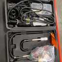 PHALANX 180W Rotary Tool Kit, 1.5-Amp 6 Variable Speed with Flex Shaft, 8000-35000RPM Rotary Multi-Tool& 213pcs Accessories Kit, Power Multiuse Set Prefect for Crafting Projects and DIY Creations